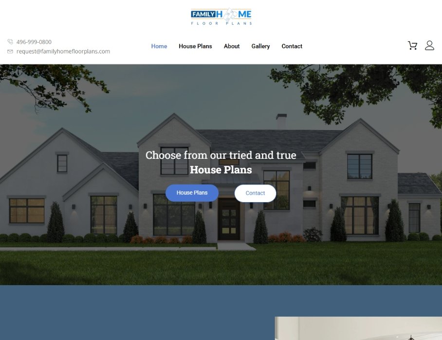 Family Home Floor Plans